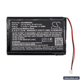 Palm M550 Replacement Battery, 3.7V, 850mAh, Li-ion 3