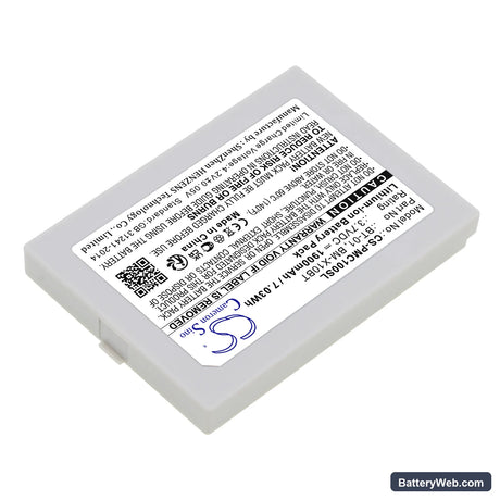 Pliant MicroCom XR Replacement Battery, 3.7V, 1900mAh, Li-ion 2