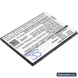 PHICOMM C1530L Replacement Battery, 3.7V, 2000mAh, Li-ion 2