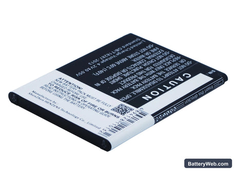Prestigio MultiPhone 3350 Duo Replacement Battery, 3.7V, 1300mAh, Li-ion 4