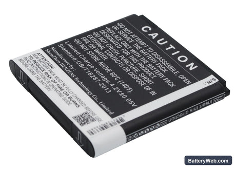 Prestigio MultiPhone 3540 Duo Replacement Battery, 3.7V, 2000mAh, Li-ion 5
