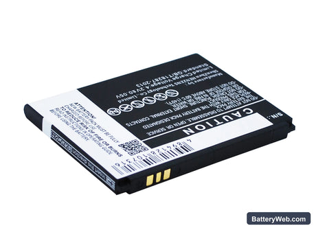 Prestigio MultiPhone 4300 Duo Replacement Battery, 3.7V, 1500mAh, Li-ion 5