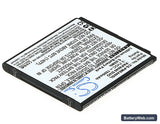 Prestigio MultiPhone 4040 Duo Replacement Battery, 3.7V, 1500mAh, Li-ion 2