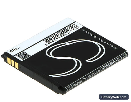 Prestigio MultiPhone 4040 Duo Replacement Battery, 3.7V, 1500mAh, Li-ion 4