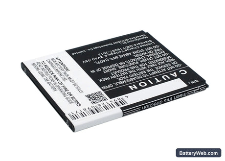 Prestigio MultiPhone 5044 Duo Replacement Battery, 3.7V, 1900mAh, Li-ion 4