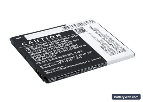 Prestigio MultiPhone 5044 Duo Replacement Battery, 3.7V, 1900mAh, Li-ion 5