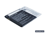 Prestigio MultiPhone 7600 Duo Replacement Battery, 3.7V, 2500mAh, Li-Polymer 4