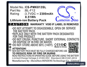 PHICOMM i813w Replacement Battery, 3.7V, 2300mAh, Li-ion 1
