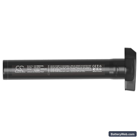 Point Mobile PM550 Replacement Battery, 3.7V, 5200mAh, Li-ion 5