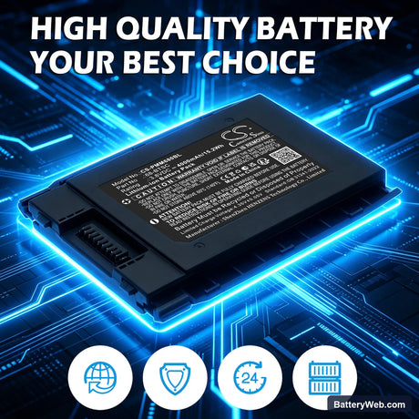 Point Mobile PM86 Replacement Battery, 3.8V, 4000mAh, Li-ion 7