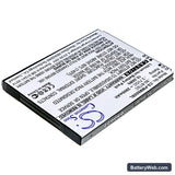 Point Mobile PM80 Replacement Battery, 3.7V, 2800mAh, Li-ion 2