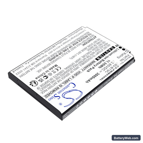 Point Mobile PM85 Replacement Battery, 3.85V, 3000mAh, Li-ion 2