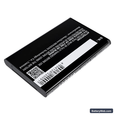Pliant MicroCom M 900MHz Replacement Battery, 3.7V, 1100mAh, Li-ion 4