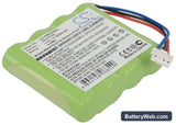 TOPCARD PMR200 Replacement Battery, 4.8V, 2000mAh, Ni-MH 1