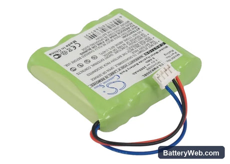 TOPCARD PMR200 Replacement Battery, 4.8V, 2000mAh, Ni-MH 2