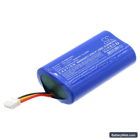 Pure StreamR Splash Replacement Battery, 3.7V, 5200mAh, Li-ion 1