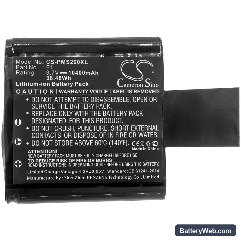 Pure Avalon N5 Replacement Battery, 3.7V, 10400mAh, Li-ion 3
