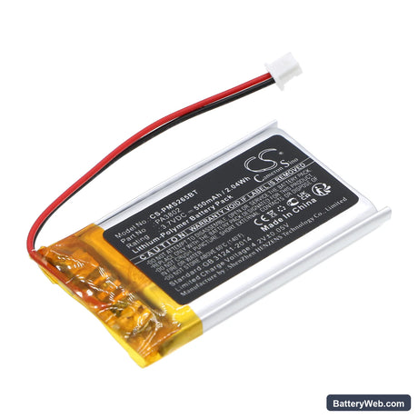 Paradox PCS265LTE Replacement Battery, 3.7V, 550mAh, Li-Polymer 1