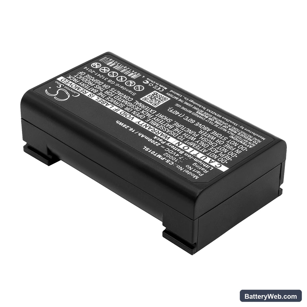 Pentax GPS RTK Replacement Battery, 7.4V, 2200mAh, Li-ion 2