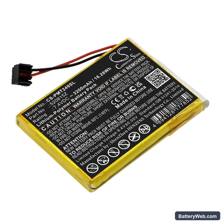 Pentair IntelliTouch Replacement Battery, 7.4V, 2200mAh, Li-Polymer 1