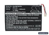 Prestigio Multipad 7.0 Ultra Duo Replacement Battery, 3.7V, 3000mAh, Li-Polymer 1