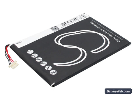 Prestigio Multipad 7.0 Ultra Duo Replacement Battery, 3.7V, 3000mAh, Li-Polymer 4