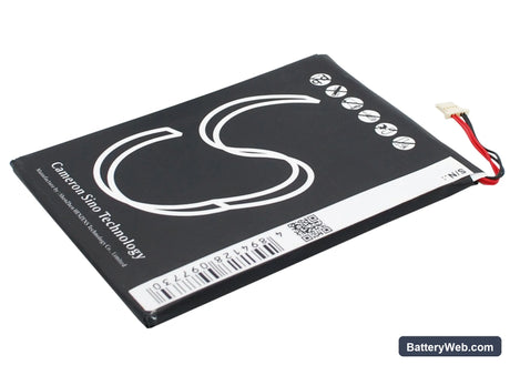 Prestigio Multipad 7.0 Ultra Duo Replacement Battery, 3.7V, 3000mAh, Li-Polymer 5