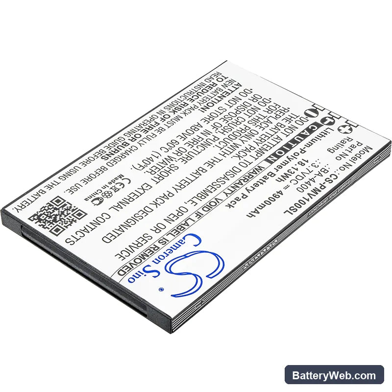 Lawmate PV-1000 Replacement Battery, 3.7V, 4900mAh, Li-Polymer 2