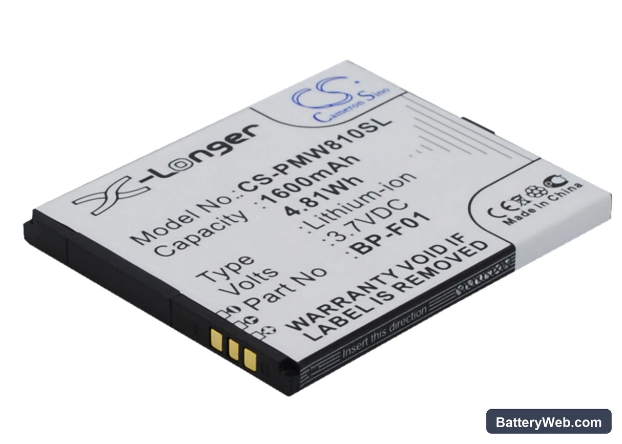PHICOMM FWS610 Replacement Battery, 3.7V, 1300mAh, Li-ion 2
