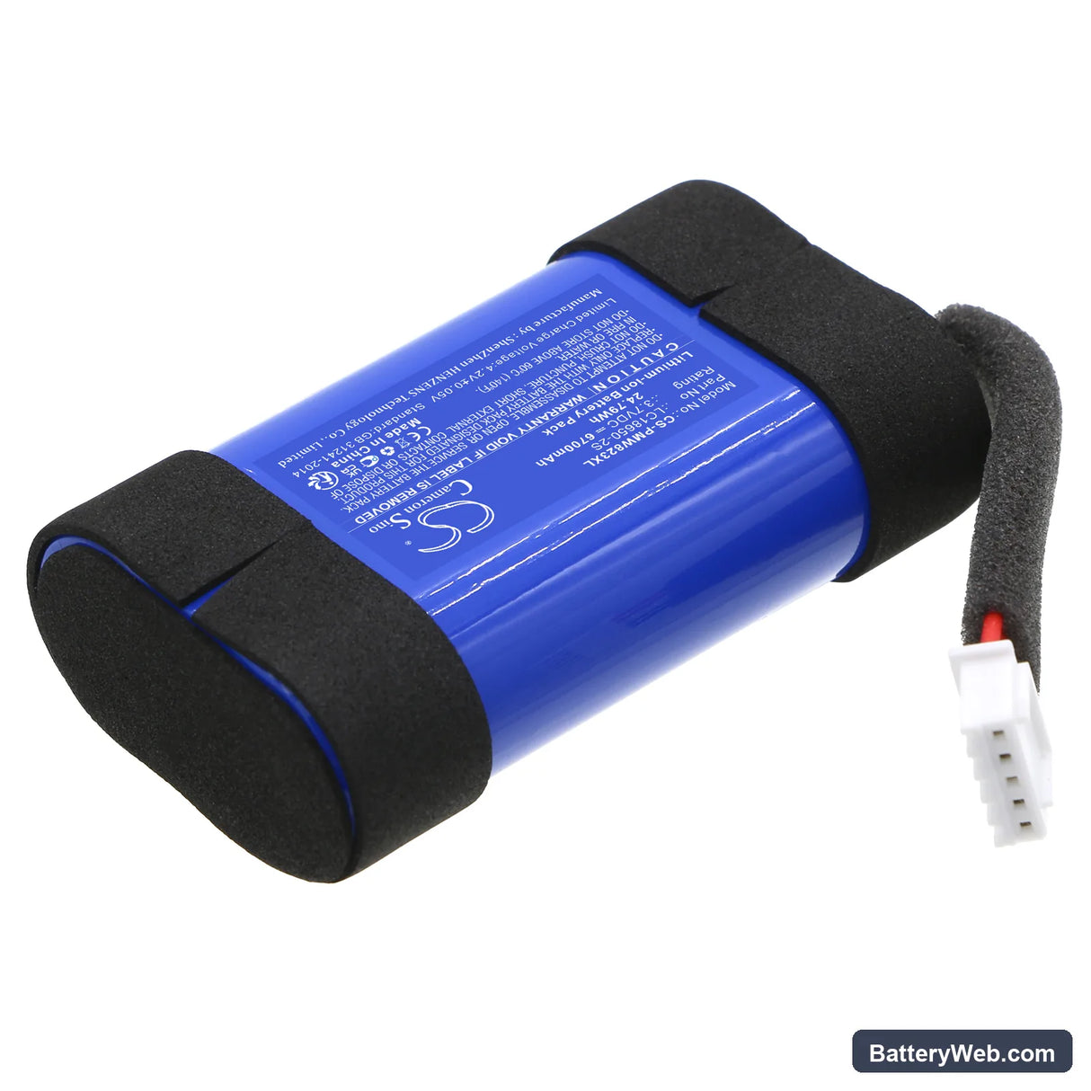 Pure woodland Replacement Battery, 3.7V, 6700mAh, Li-ion 2
