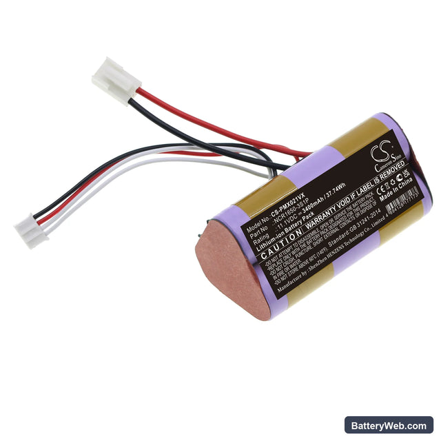 Plus Minus Zero XJC-Y010 Replacement Battery, 11.1V, 3400mAh, Li-ion 1