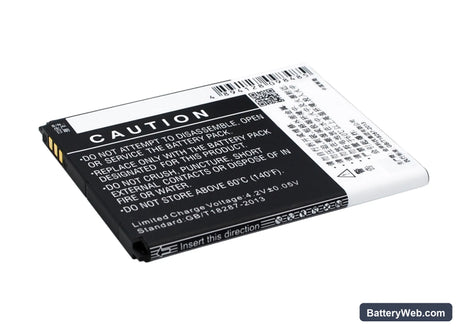 PHICOMM 2S Replacement Battery, 3.7V, 2200mAh, Li-ion 4