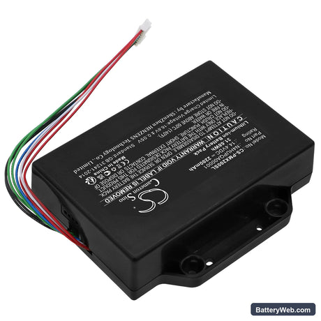 Panasonic SC-TMAX20GSK Replacement Battery, 14.4V, 2200mAh, Li-ion 2