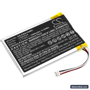 Panasonic HX-A100 Replacement Battery, 3.7V, 1500mAh, Li-Polymer 1
