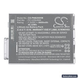 Panasonic Toughpad FZ-M1 Replacement Battery, 7.2V, 5600mAh, Li-ion 5