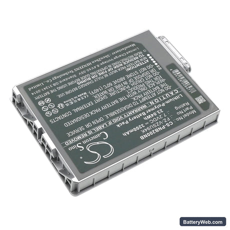 Panasonic Toughpad FZ-M1 Replacement Battery, 7.2V, 3200mAh, Li-Polymer 2