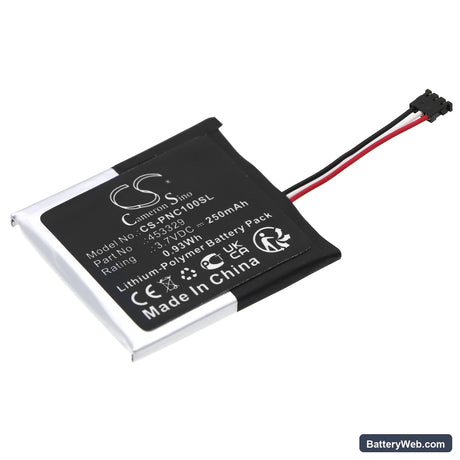 Phonak iCube 1 Wireless Hearing Aid Programmer Replacement Battery, 3.7V, 250mAh, Li-Polymer 1