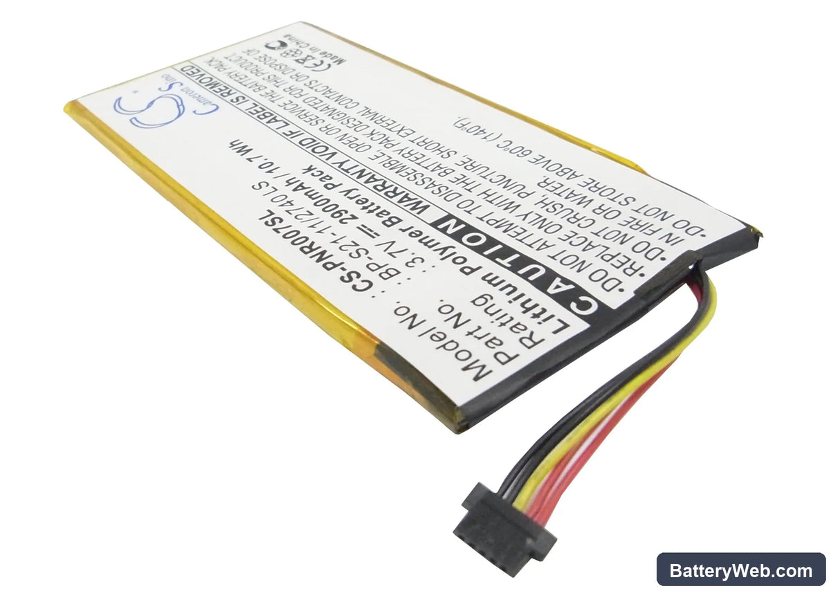 Pandigital Novel 7 Replacement Battery, 3.7V, 2900mAh, Li-Polymer 2