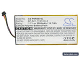 Pandigital Novel 7 Replacement Battery, 3.7V, 2900mAh, Li-Polymer 5