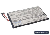 Pandigital Novel 9 Replacement Battery, 3.7V, 3000mAh, Li-Polymer 2