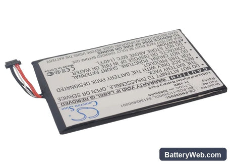 Pandigital Novel 9 Replacement Battery, 3.7V, 3000mAh, Li-Polymer 2