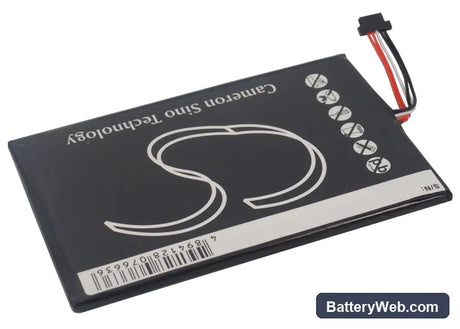 Pandigital Novel 9 Replacement Battery, 3.7V, 3000mAh, Li-Polymer 3