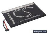 Pandigital Novel 9 Replacement Battery, 3.7V, 3000mAh, Li-Polymer 4