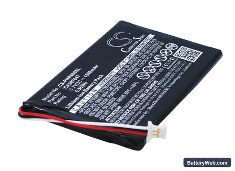 Pandigital Novel 6 Replacement Battery, 3.7V, 1500mAh, Li-Polymer 1