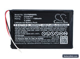 Pandigital Novel 6 Replacement Battery, 3.7V, 1500mAh, Li-Polymer 5