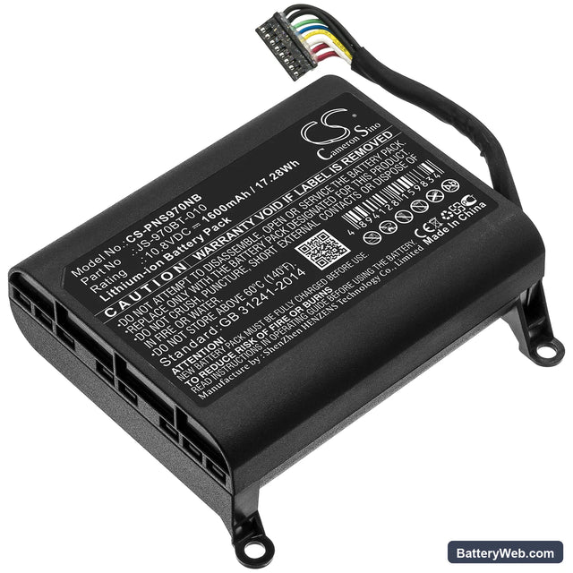 Panasonic JS-970 Pos Replacement Battery, 10.8V, 1600mAh, Li-ion 1