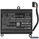 Panasonic JS-970 Pos Replacement Battery, 10.8V, 1600mAh, Li-ion 3