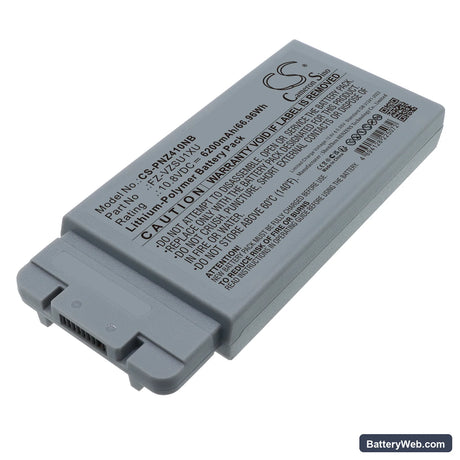 Panasonic FZ-40ABAACAJ Replacement Battery, 10.8V, 6200mAh, Li-Polymer 1