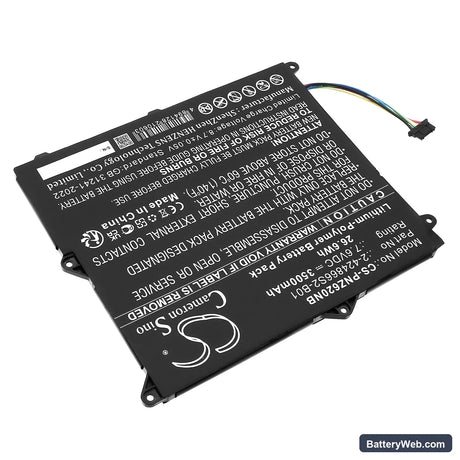Panasonic CF-XZ6 Replacement Battery, 7.6V, 3500mAh, Li-Polymer 2