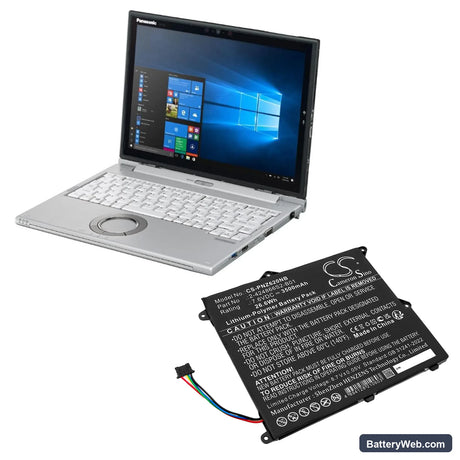 Panasonic CF-XZ6 Replacement Battery, 7.6V, 3500mAh, Li-Polymer 6